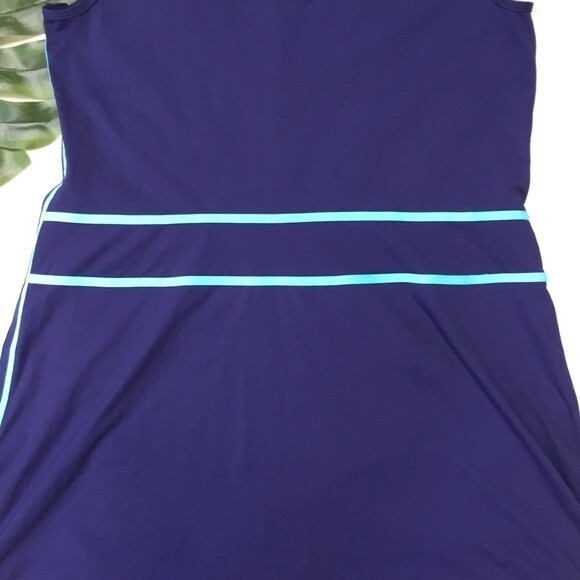 Boden Swim Dress | Active Dress | Coverup Blue Turquoise 16 - Picture 8 of 12